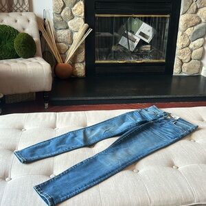 Current Elliot “The Stiletto” Blue Denim Skinny Jeans Size 25